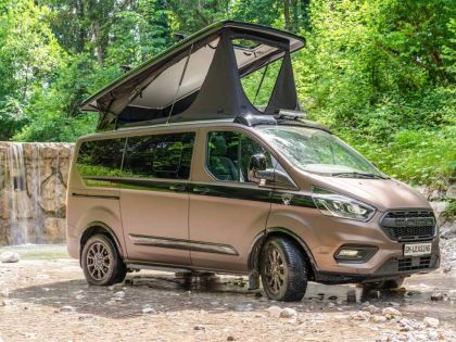 Nugget-Schmiede-Liner mit Aufstelldach