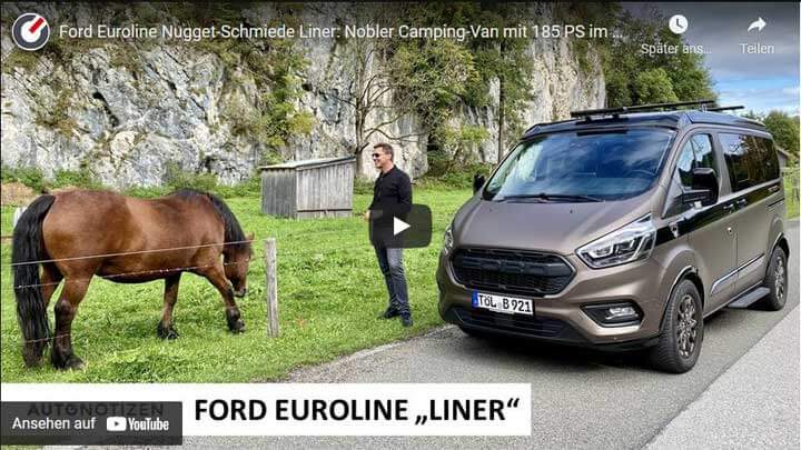 Ford Tourneo Euroline Aufstelldach – ein Pendant zum VW California Beach und Mercedes Marco Polo Allrad