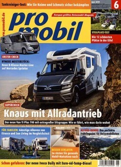 Cover promobil Ausgabe 06/2019