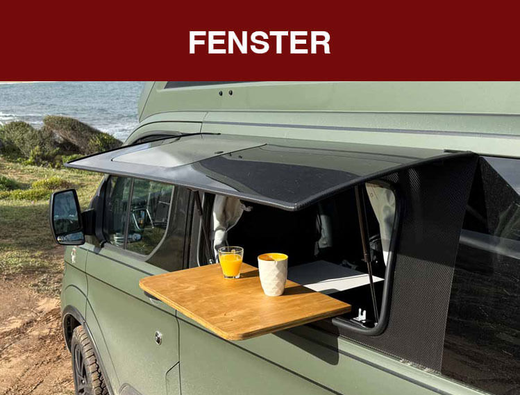 Fenster - Nugget Aufstelldach bis 2024