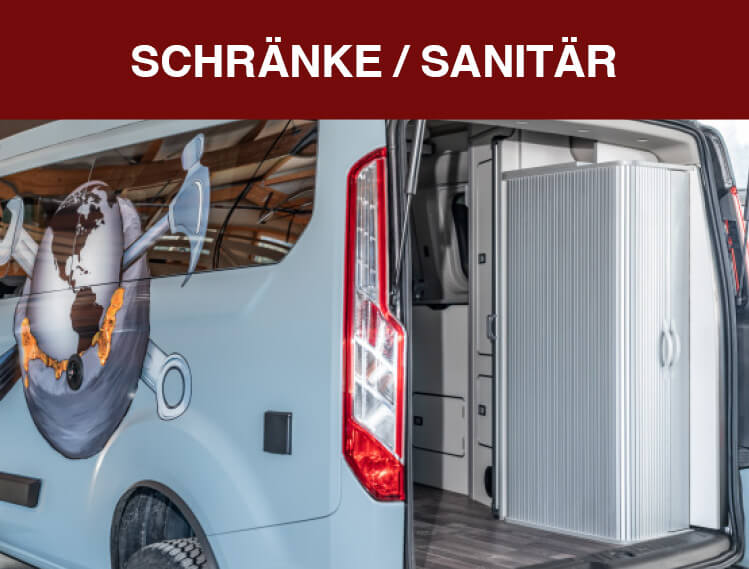 Schränke / Sanitär - Nugget Aufstelldach bis 2024