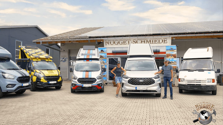 Der neue Ford Custom Nugget Camper Modell 2024 jetzt mit Allrad ab Werk wie der VW California